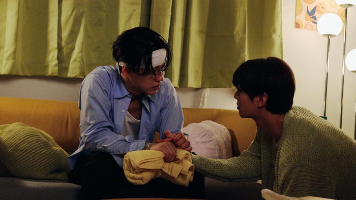 南雲奨馬、濱屋拓斗「The Boy Next World ~並行世界の恋人~」第1話(C)2026「The Boy Next World ~並行世界の恋人~」製作委員会