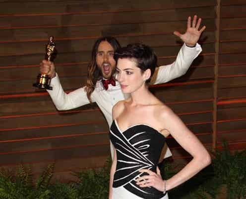 【アカデミー賞2014】アフターパーティーで標的になったアン・ハサウェイ