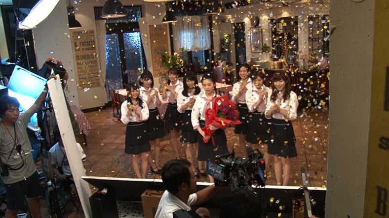AKB48新CMメイキング