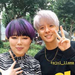 ブルゾンちえみfxエンバamberとの奇跡2ショットが ブルゾンちえみfxエンバamberとの奇跡2ショットが