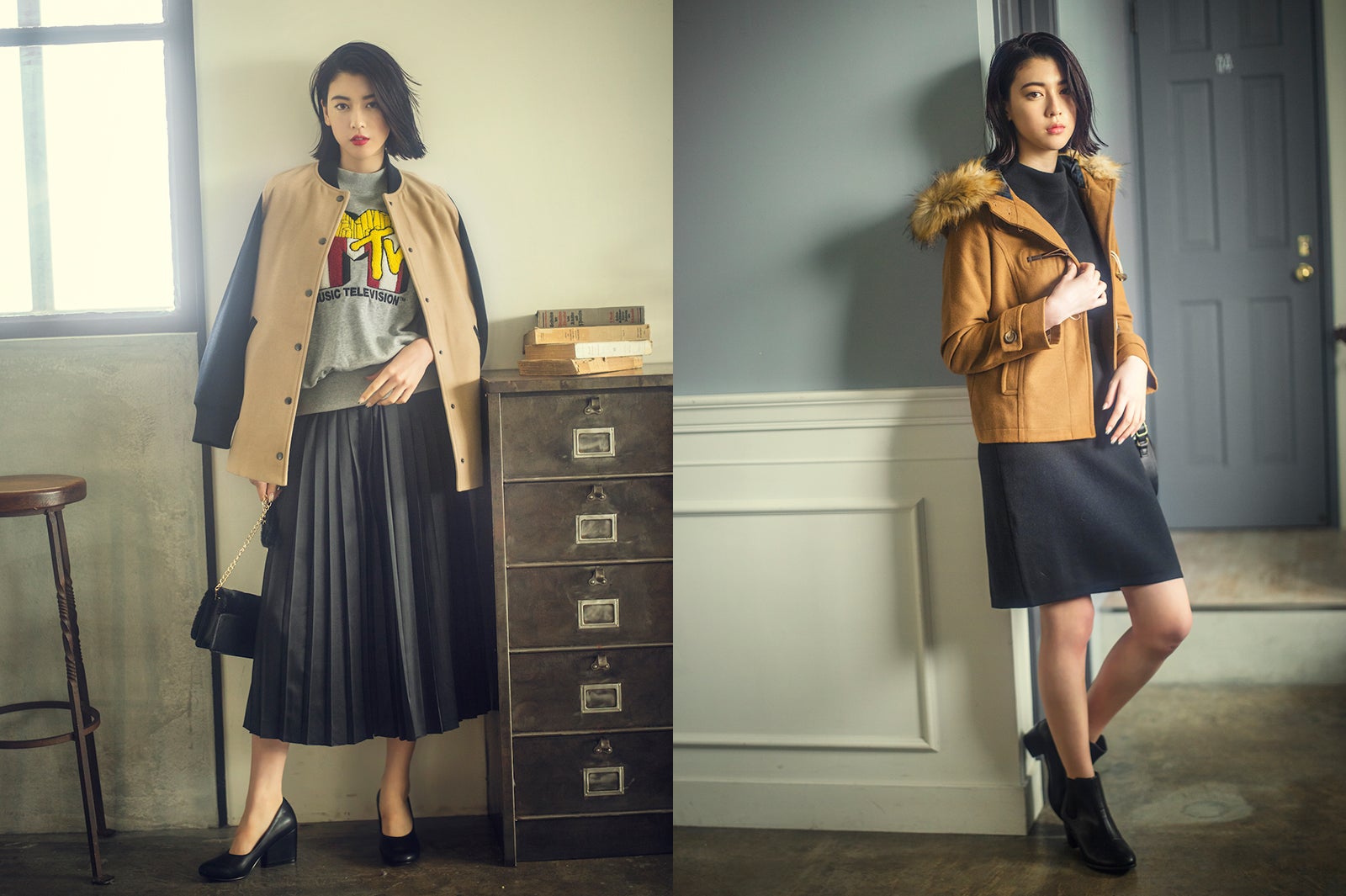 シンプルがお得意！三吉彩花が魅せる“カッコ可愛い”コーデ