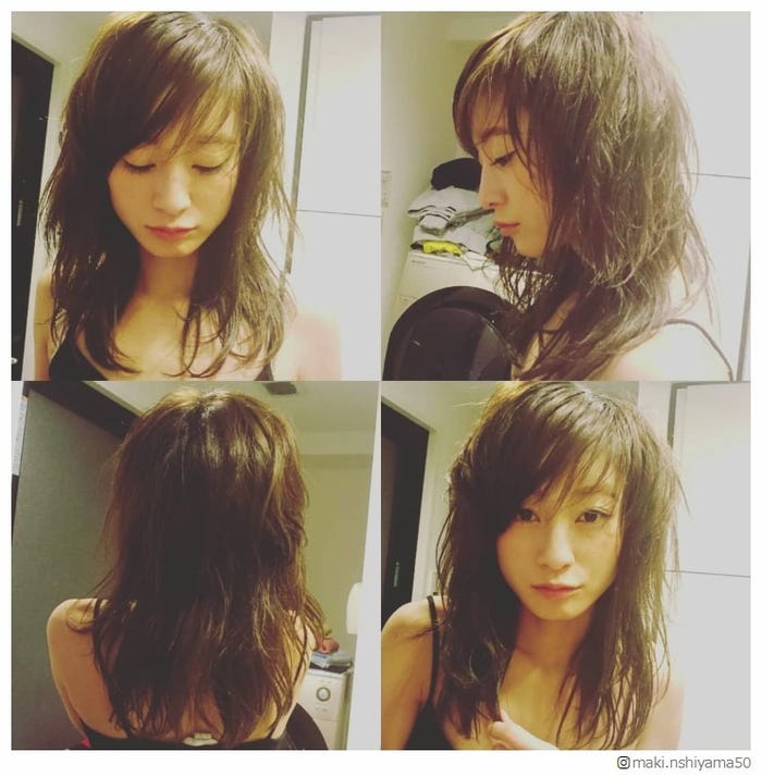 西山茉希 暗髪の 新ウルフヘア に 真似したい 可愛い の声 モデルプレス 西山茉希 暗髪の 新ウルフヘア に 真似したい 可愛い の声 モデルプレス