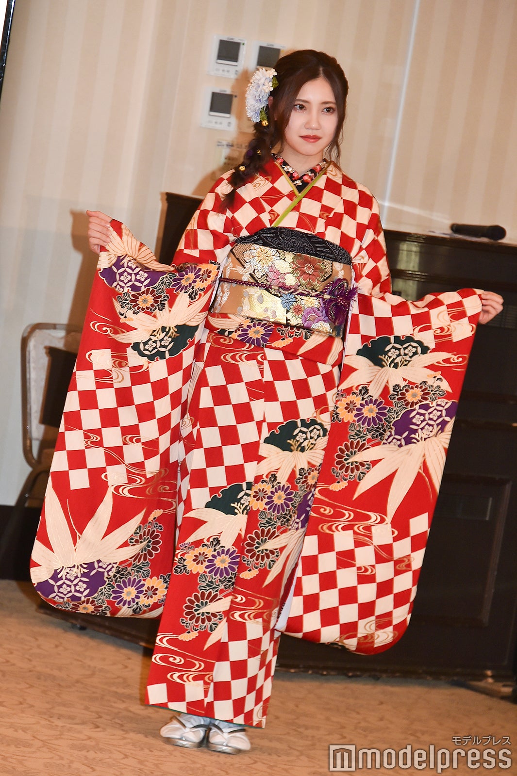 北川綾巴／AKB48グループ成人式記念撮影会 （C）モデルプレス