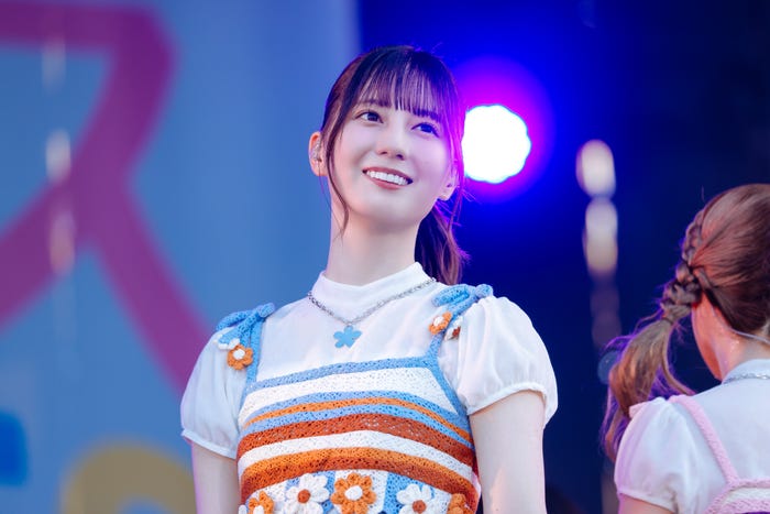 小坂菜緒「ひなたフェス2024」撮影:上山陽介