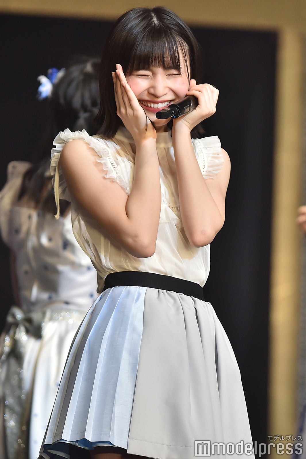 福岡聖菜の“可愛い”顔の“可愛い”顔「AKB48 チームB単独コンサート～女神は可愛いだけじゃない～」 （C）モデルプレス