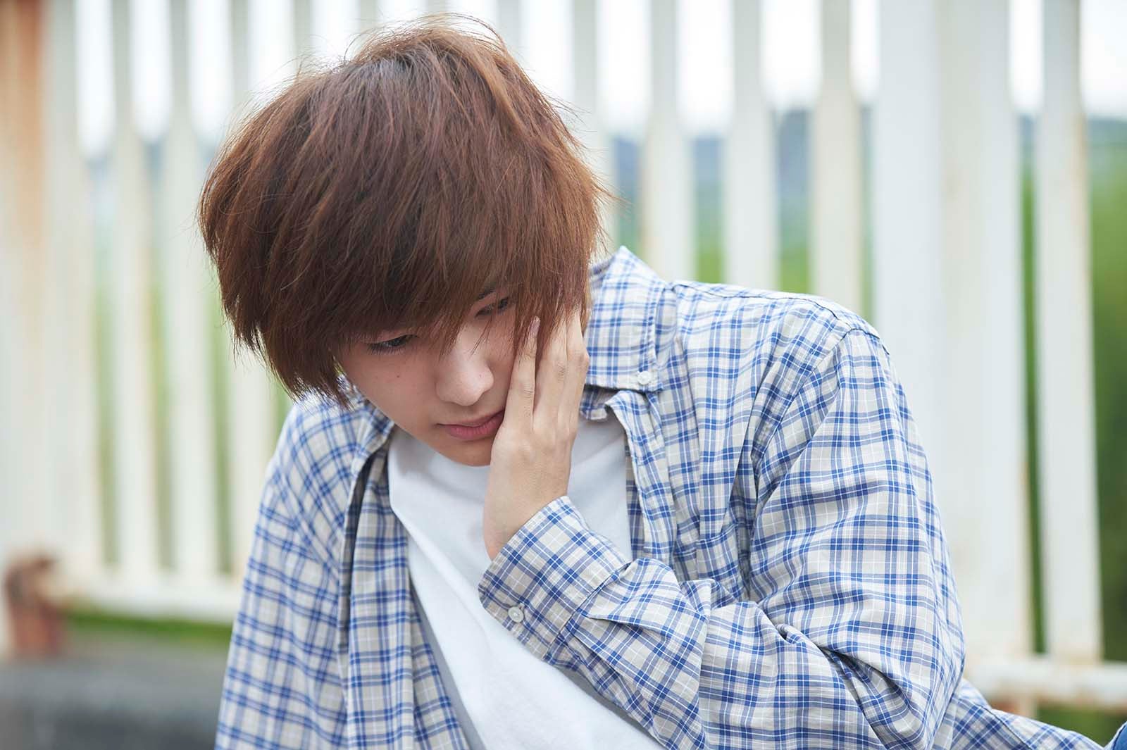 荒木飛羽「少年のアビス」第6話より（C）峰浪りょう・集英社／「少年のアビス」製作委員会・MBS