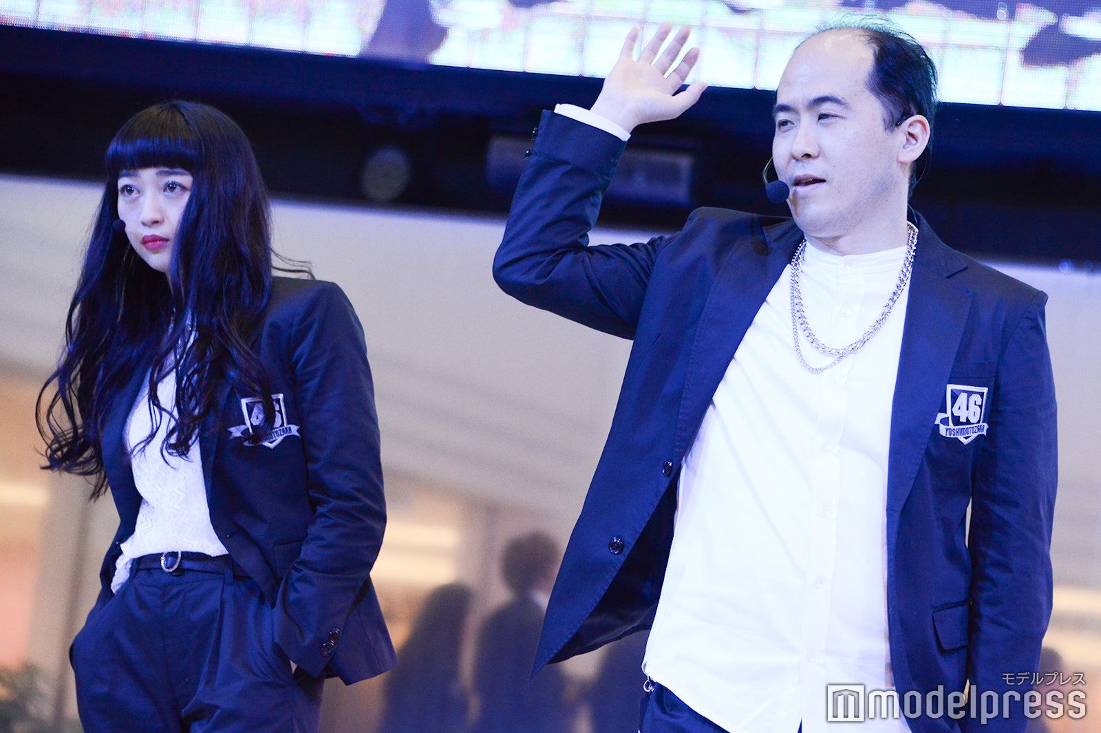 小川暖奈、斎藤司／吉本坂46「泣かせてくれよ」発売記念イベント（C）モデルプレス