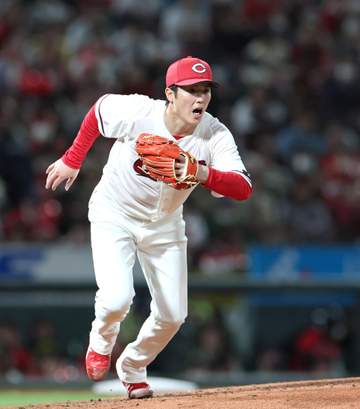 広島・森下が連敗ストップへ仕事果たす 7回1失点で2勝目の権利持って降板 首位・ヤクルトに粘投