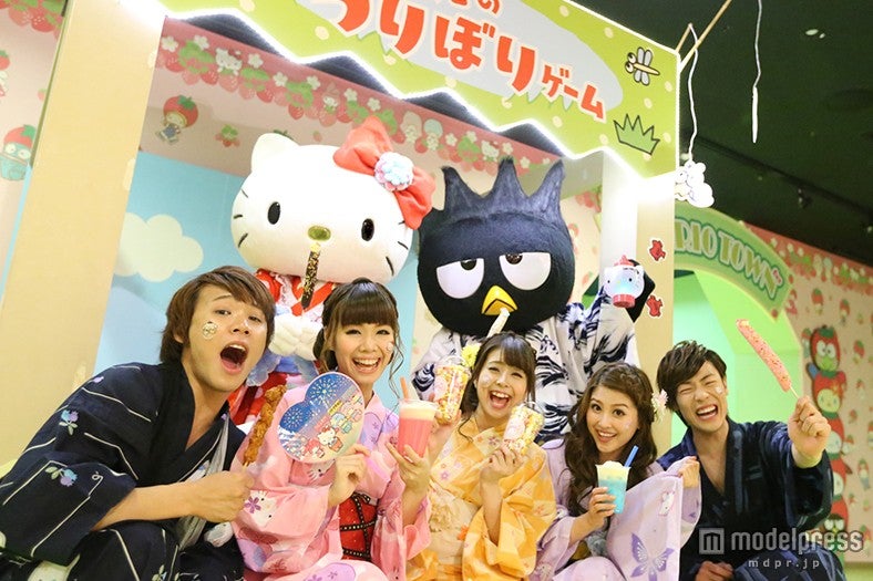 「夏祭り in サンリオピューロランド」（C）2015 SANRIO CO．，LTD．／画像提供：サンリオピューロランド