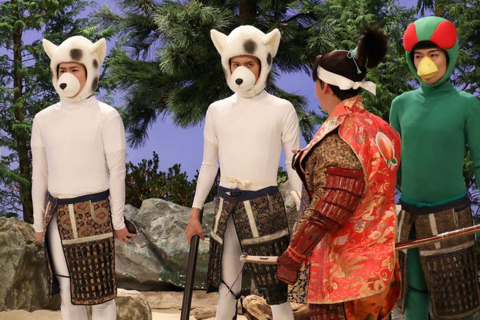 (左から)宮舘涼太、向井康二、深澤辰哉(C)フジテレビ