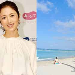 高岡早紀、息子がテレビ初登場 ハワイでのプライベートを公開