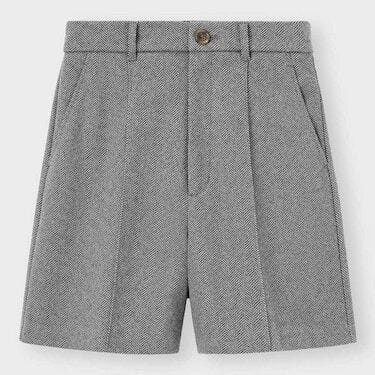 GU　ショートパンツ　グレー　