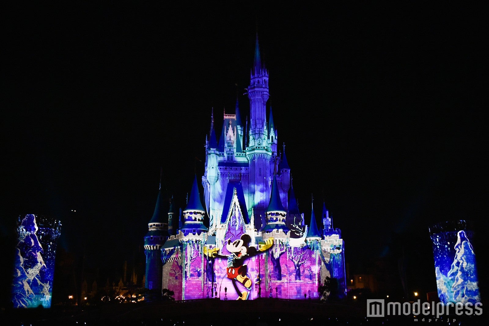 新キャッスルプロジェクション「ディズニー・ギフト・オブ・クリスマス」（C）モデルプレス（C）Disney