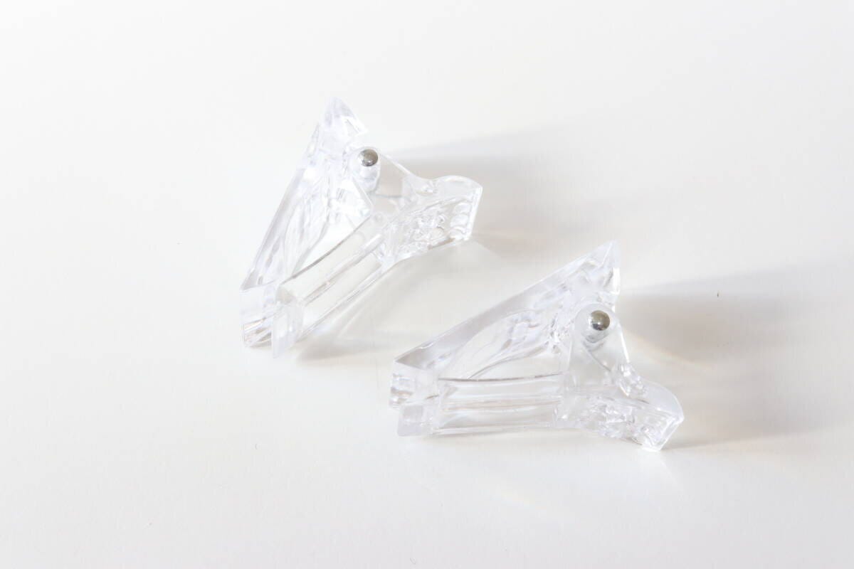 ダイソーの2個入りネイルクリップ