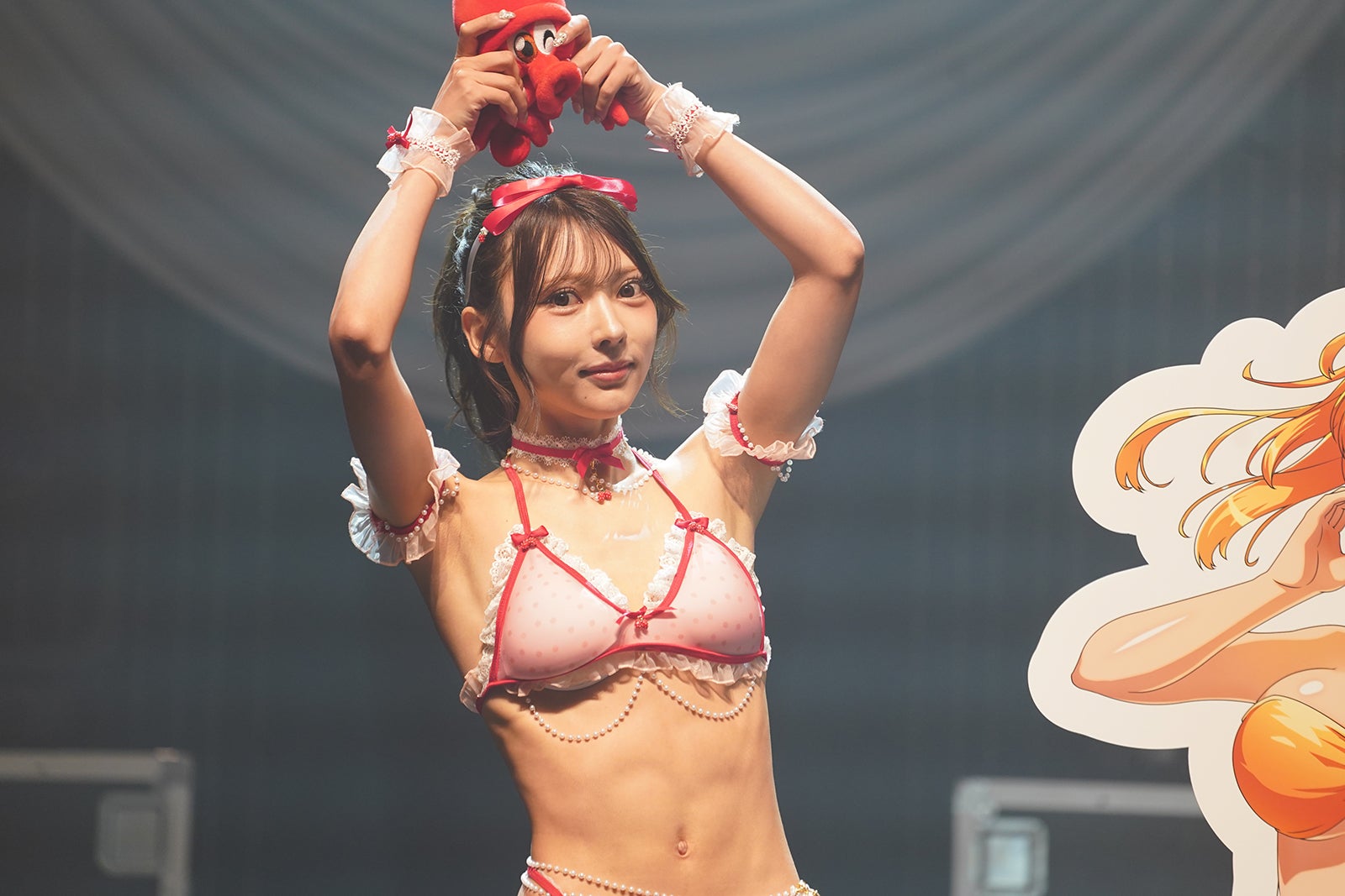 愛染のえる「IDOL CONTENT EXPO ＠アイコン 13周年祭 Premium Circuit LIVE！！！」（提供写真）