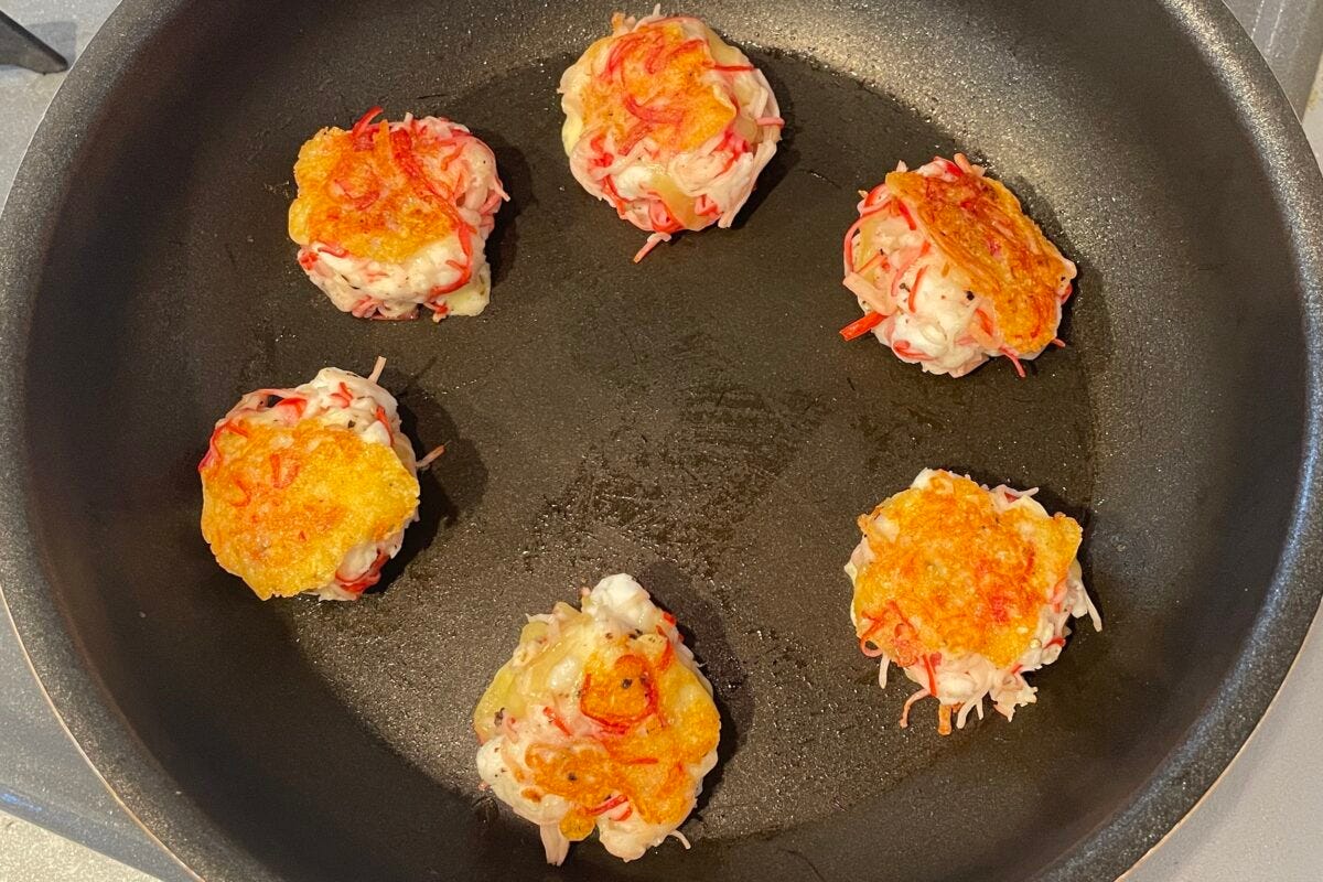 ロバート馬場 カニカマのチーズ焼き