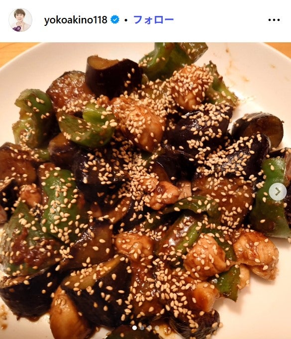 秋野暢子Instagramより