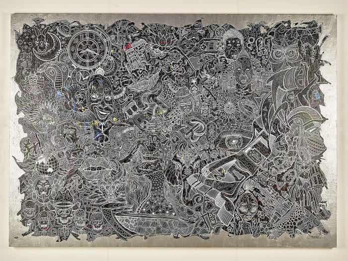 『FREESTYLE 2020 大野智 作品展』作品の一部(C)FREESTYLE 2020 SATOSHI OHNO EXHIBITION