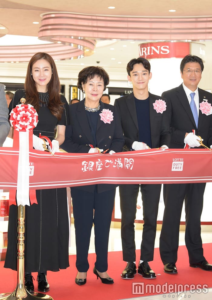 「ロッテ免税店銀座」オープニングセレモニーの模様
