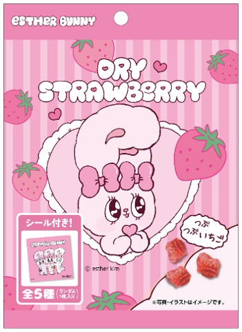 エスターバニー　ドライストロベリー（税込248.40円）／提供画像