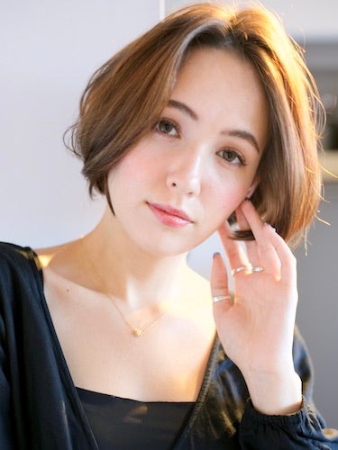 実は ボブ ストレート は面長さんにも似合う 大人可愛いヘアスタイル集 モデルプレス