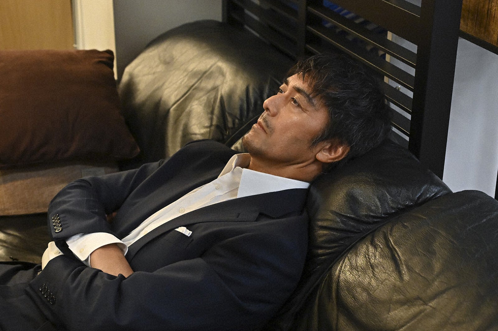 阿部寛「キャスター」第2話（C）TBS