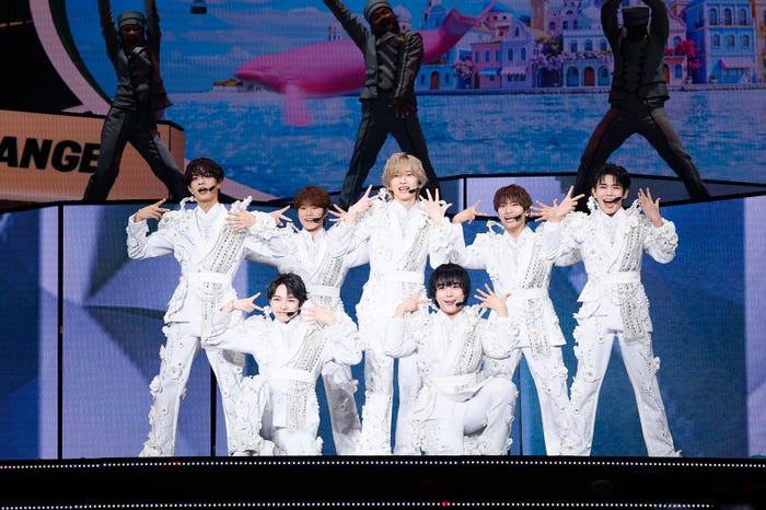 なにわ男子「なにわ男子 LIVE TOUR 2026『ND⁵』」(提供写真)