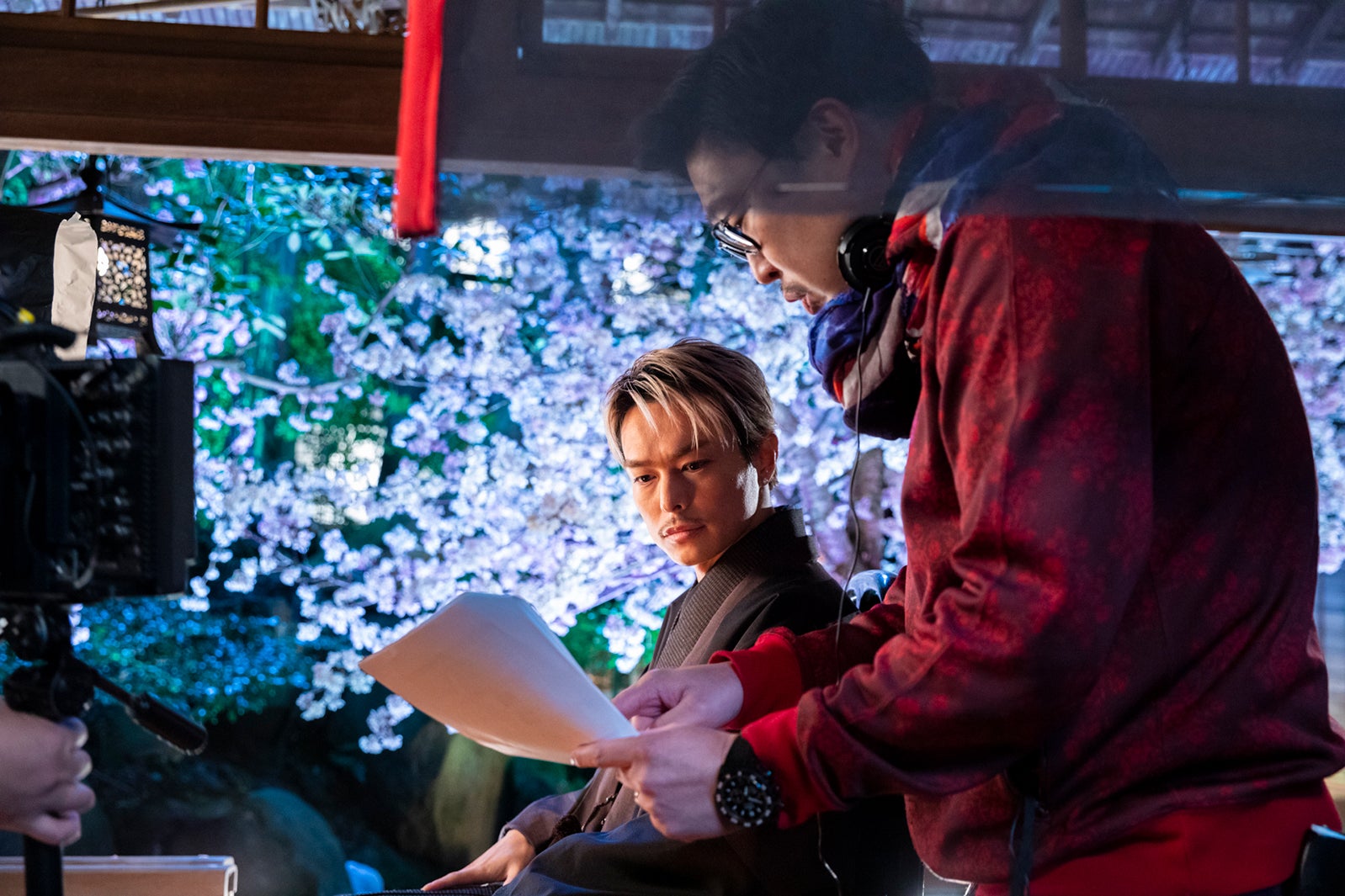 今市隆二／メイキングカット（提供写真）