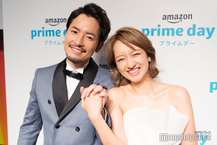 小柳津林太郎&倉田茉美、幸せオーラ全開!(C)モデルプレス