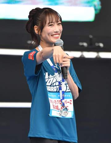 ももクロ高城れに 地元横浜で人生初フルマラソン完走「あっという間」4時間13分の好タイムも来年は「サブ4狙いたい」