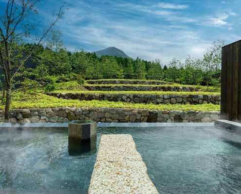 大分に温泉旅館「界 由布院」棚田テラス&由布岳を望む露天風呂付き