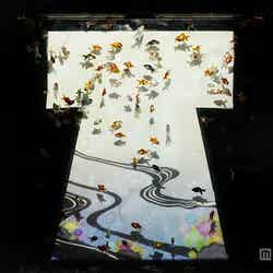 「キモノリウム」/画像提供:ECO EDO 日本橋 アートアクアリウム2015~江戸・金魚の涼~&ナイトアクアリウム