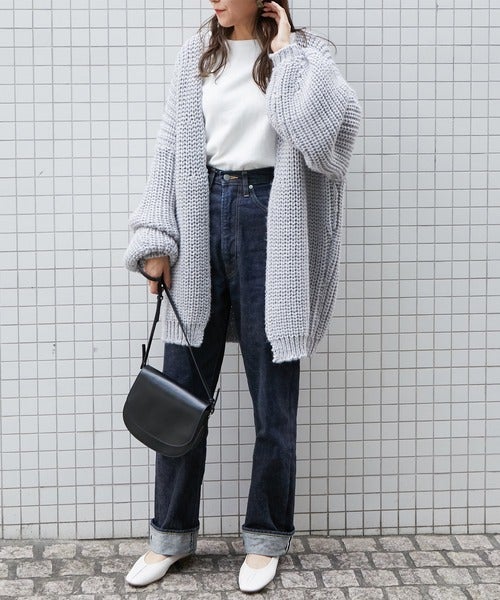 21年 大人女性のグレーカーディガンに合う旬コーデ オフィスも休日も モデルプレス