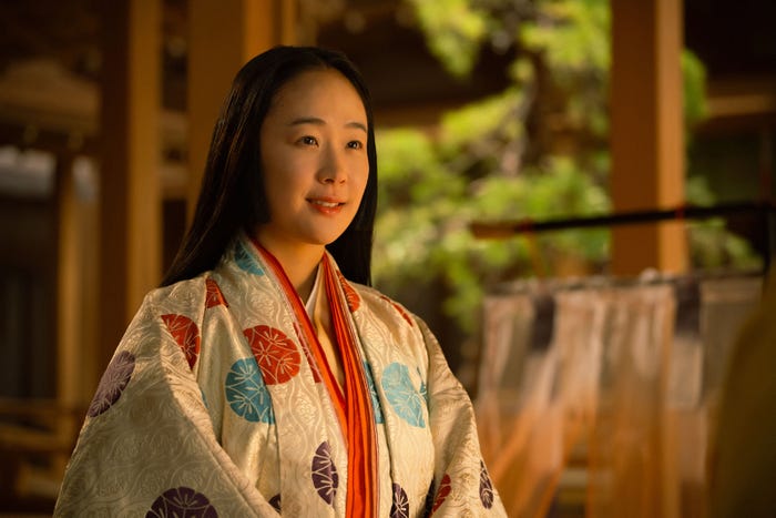 黒木華「光る君へ」第4話より(C)NHK