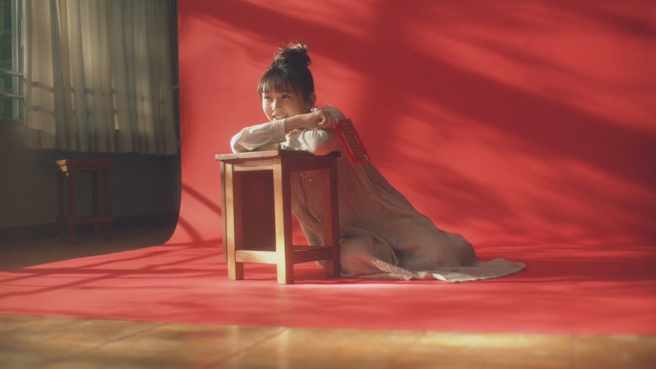 久間田琳加／新CMより（提供写真）