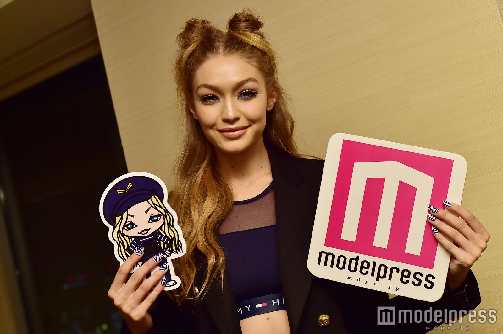 初来日のジジ・ハディッドを直撃！キュートな笑顔の“神対応”にファン涙＜インタビュー＆イベントレポ＞