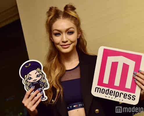 初来日のジジ・ハディッドを直撃!キュートな笑顔の“神対応”にファン涙<インタビュー&イベントレポ>