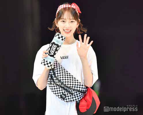 乃木坂46堀未央奈、スポーティーワンピで夏先取り<札幌コレクション2019>