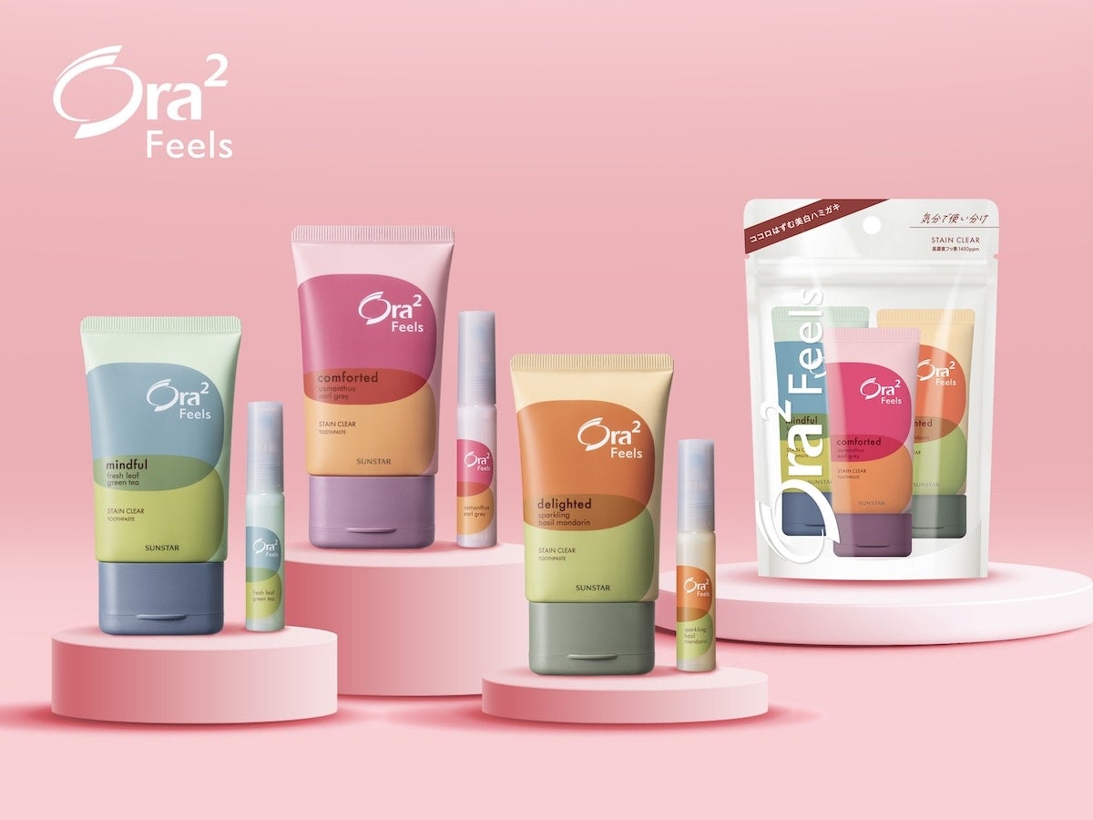 香り・デザイン・泡でココロに寄り添うお守りハミガキ「Ora² Feels」が登場！