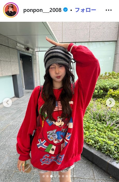 瀬川陽菜乃Instagramより