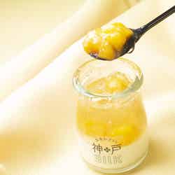 生杏仁プリン(マンゴー)/画像提供:神戸牛 吉祥グループ本社