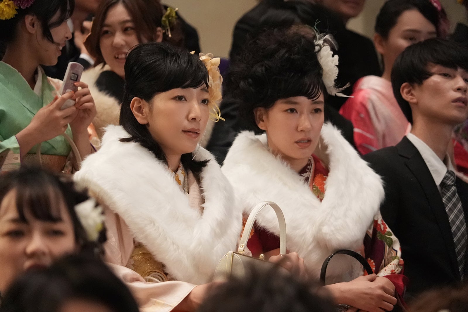 安藤サクラ、水川あさみ 「ブラッシュアップライフ」第7話より（C）日本テレビ