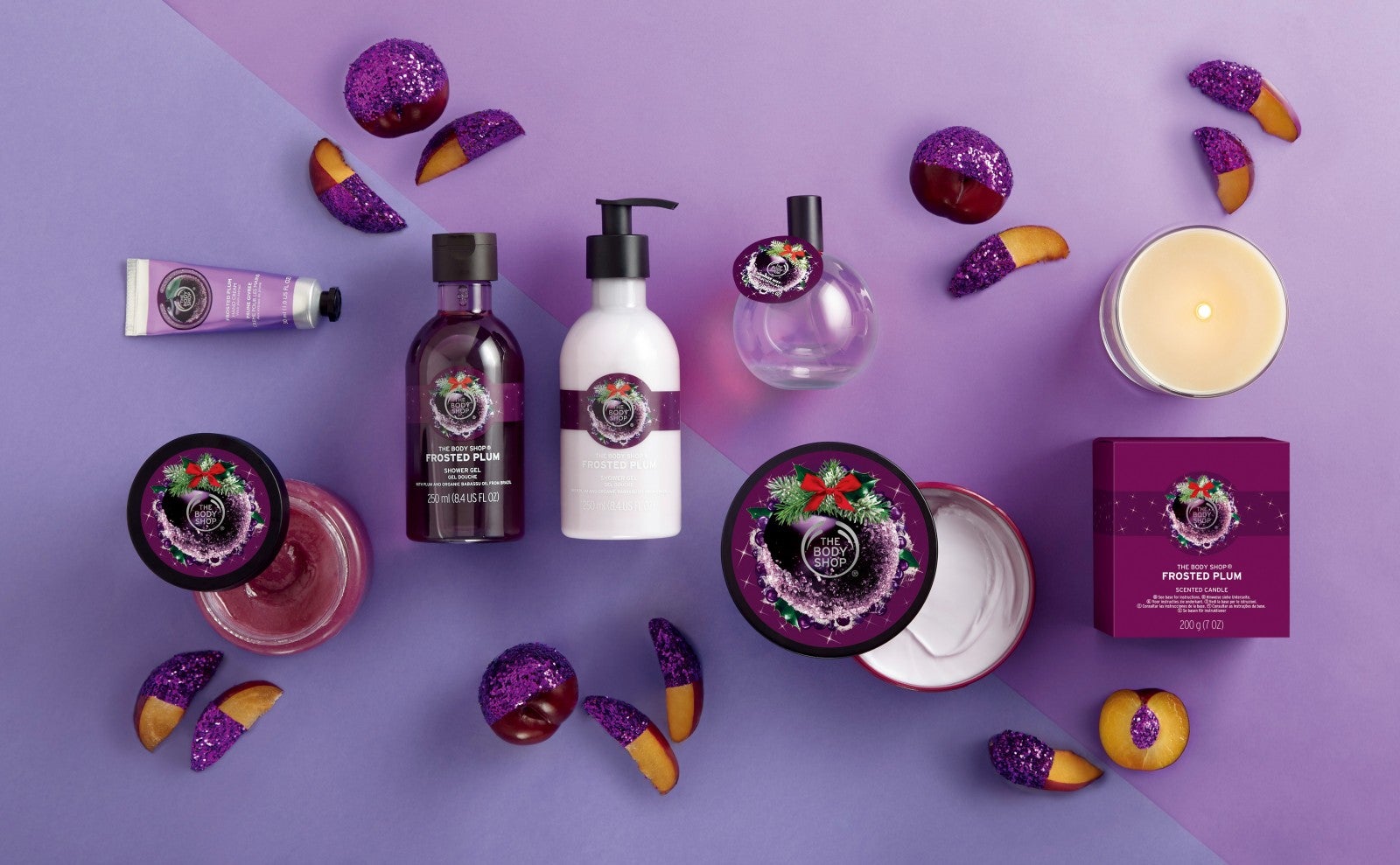 THE BODYSHOP  ボディショップ フロステッドプラム 7点セット