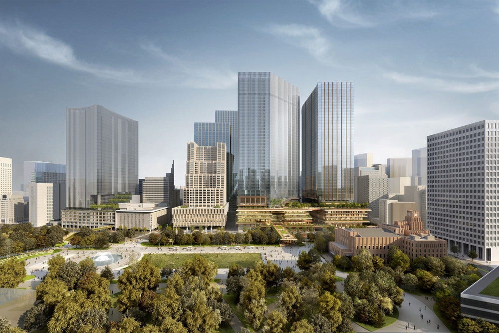 「TOKYO CROSS PARK構想」日比谷公園一帯がつながる街づくりが始動