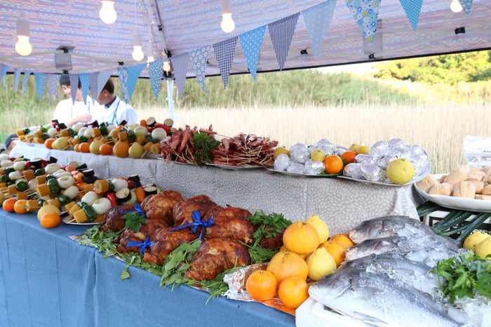 BBQ食材の一例／画像提供：ジョブライブ