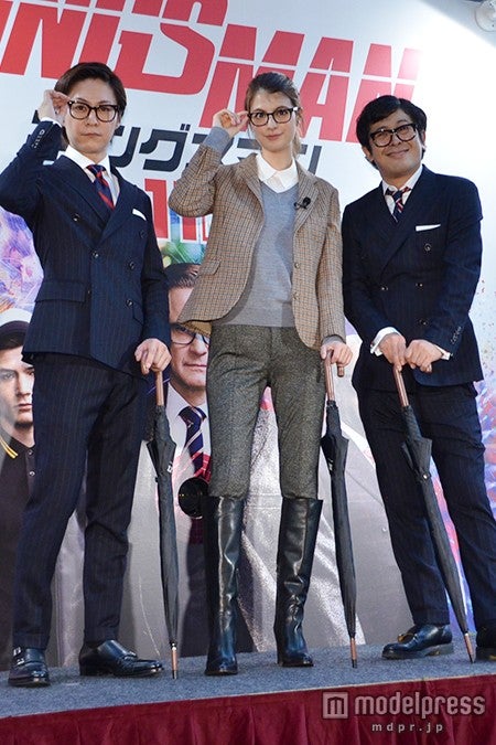 左より：瀧上伸一郎、マギー、ちゅうえい