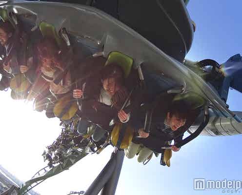 USJ「ジュラシック・パーク」新コースター「ザ・フライング・ダイナソー」初飛行 圧倒的なスリルの連続に大絶叫