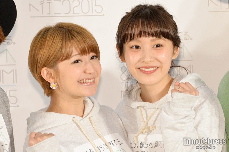 （左から）矢口真里、高橋愛