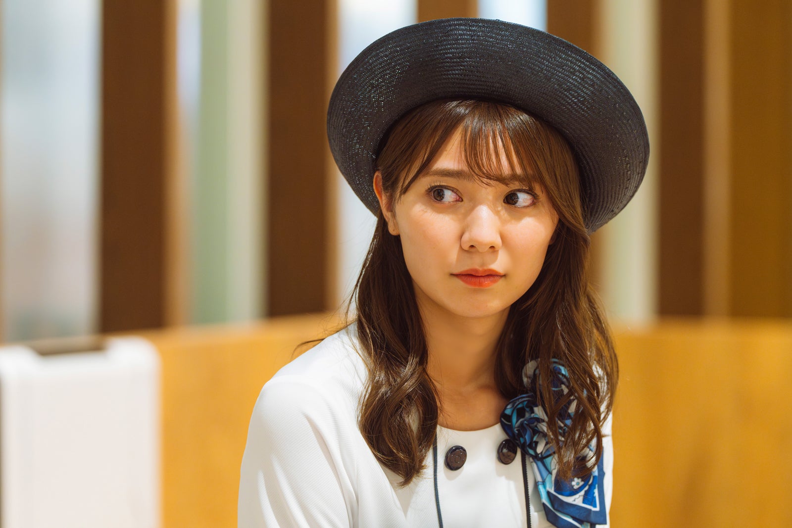 川津明日香「顔に泥を塗る」第2話より（C）テレビ朝日