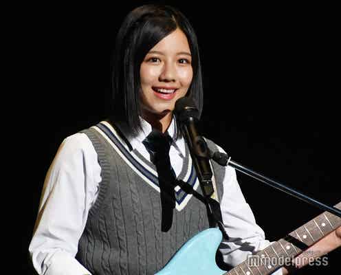 日向坂46渡邉美穂、ギターかき鳴らし開会宣言<未確認フェスティバル2019>